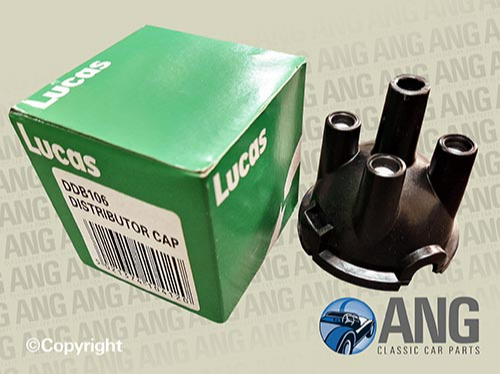 DISTRIBUTOR CAP (LUCAS) ; TR4, TR4A