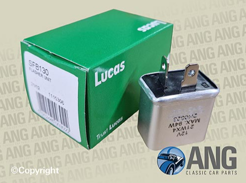 LUCAS HAZARD FLASHER RELAY ; SPITFIRE MkIV & 1500