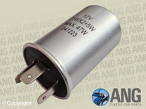 42w/12v INDICATORS FLASHER UNIT ; A55 MkII, A60 &#39;59-&#39;69
