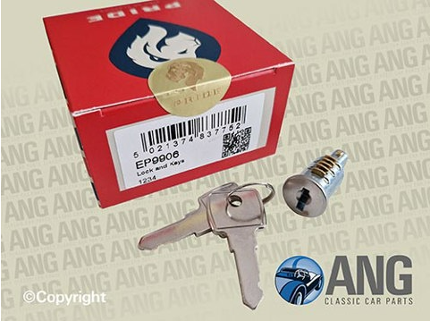 IGNITION BARREL & KEYS ; MG-TF (1953-1955)