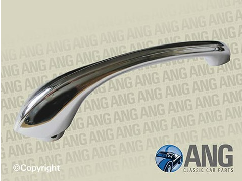 CHROME INTERIOR DOOR RELEASE HANDLE ; TR4, TR4A
