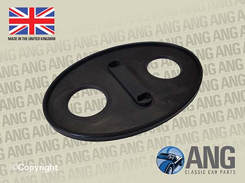 DOOR CATCH STRIKER PLATE RUBBER GASKET (1) ; TR7, TR8